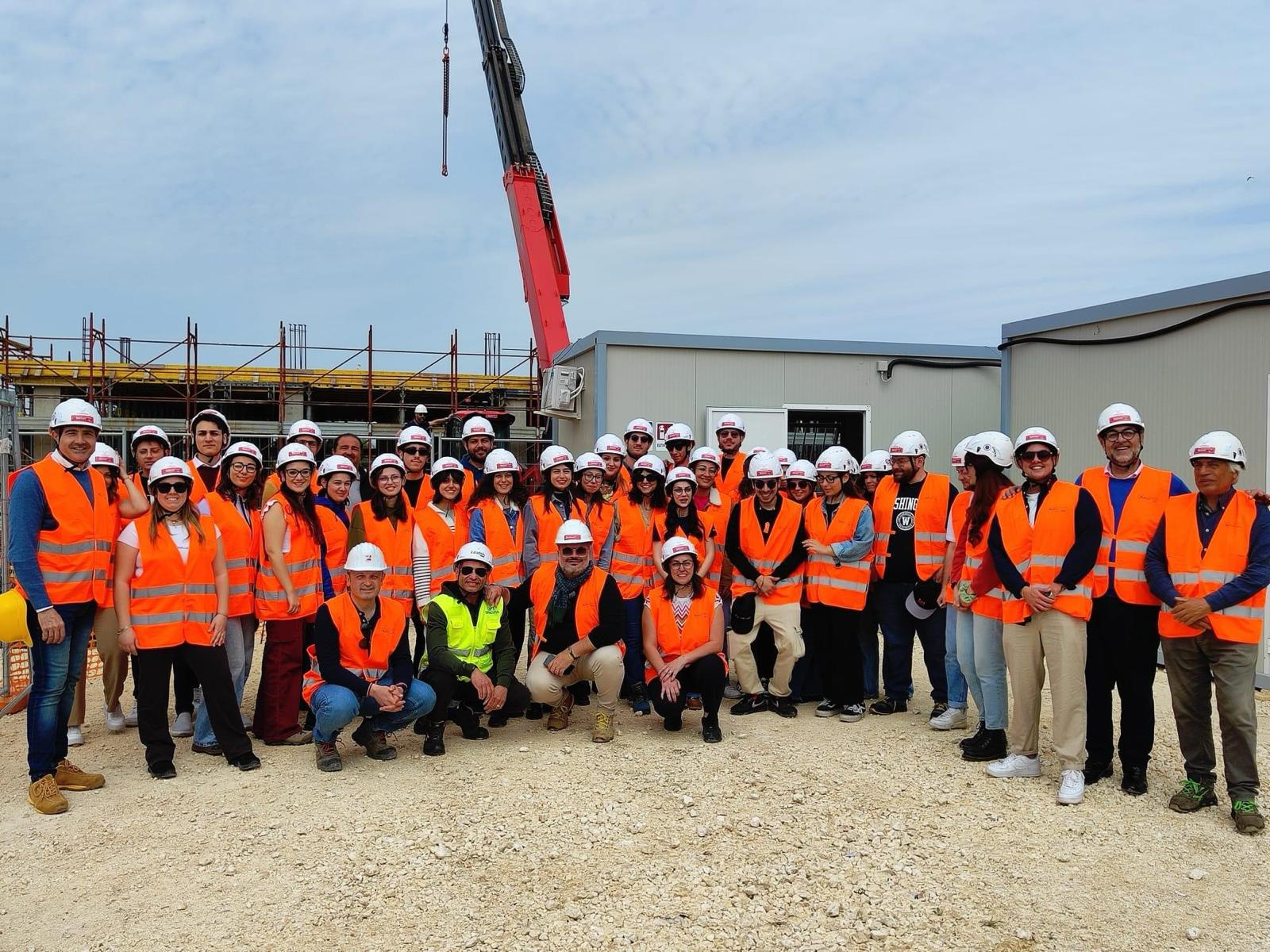 SINERGIE IN CANTIERE: STUDENTI E PROFESSIONISTI PRESSO IL CANTIERE SOLESI S.P.A. PER LE CANTINE SYRAKA DI SIRACUSA